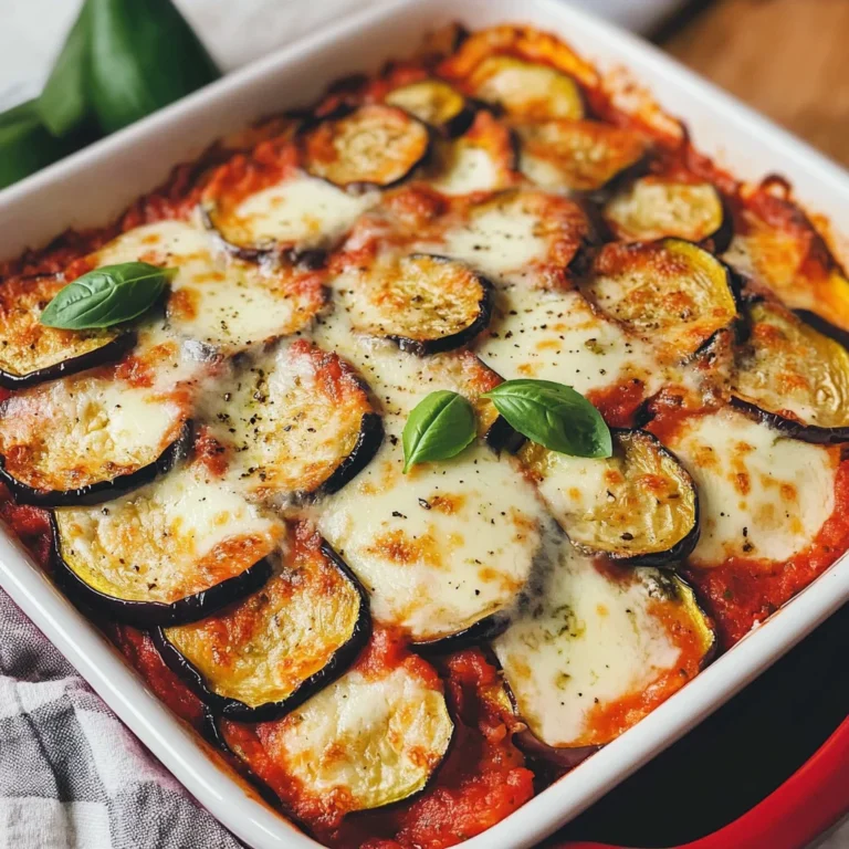 Aubergine-Zucchini-Auflauf