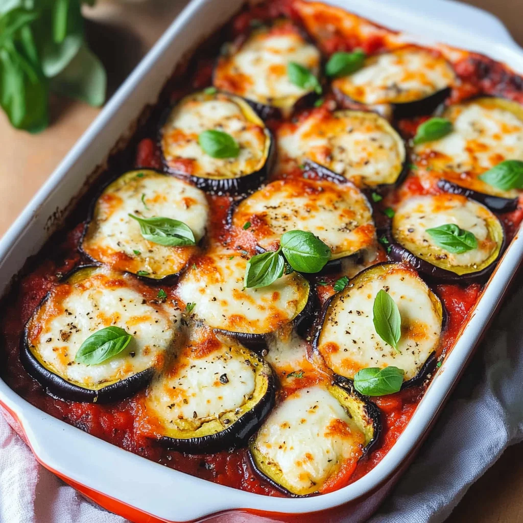 Aubergine-Zucchini-Auflauf