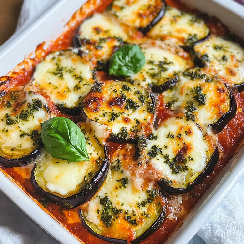 Aubergine-Zucchini-Auflauf