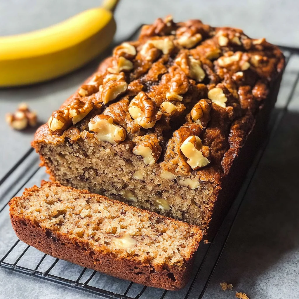 Bananenbrot mit Walnüssen