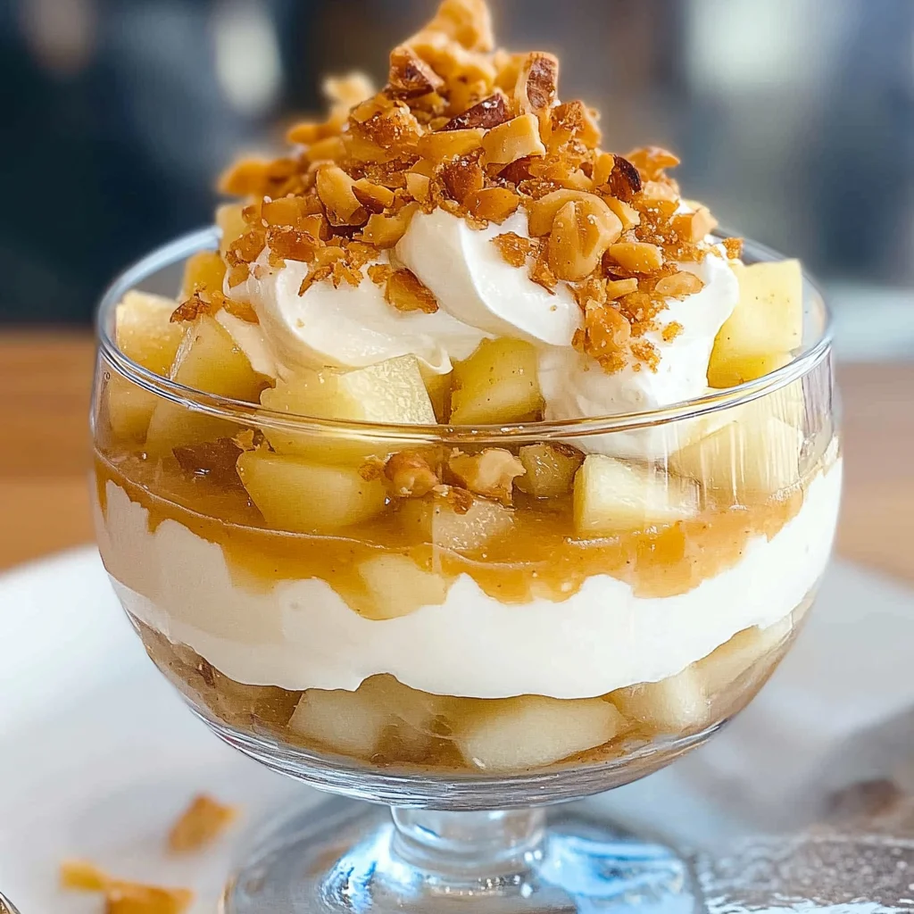 Bratapfel-Dessert