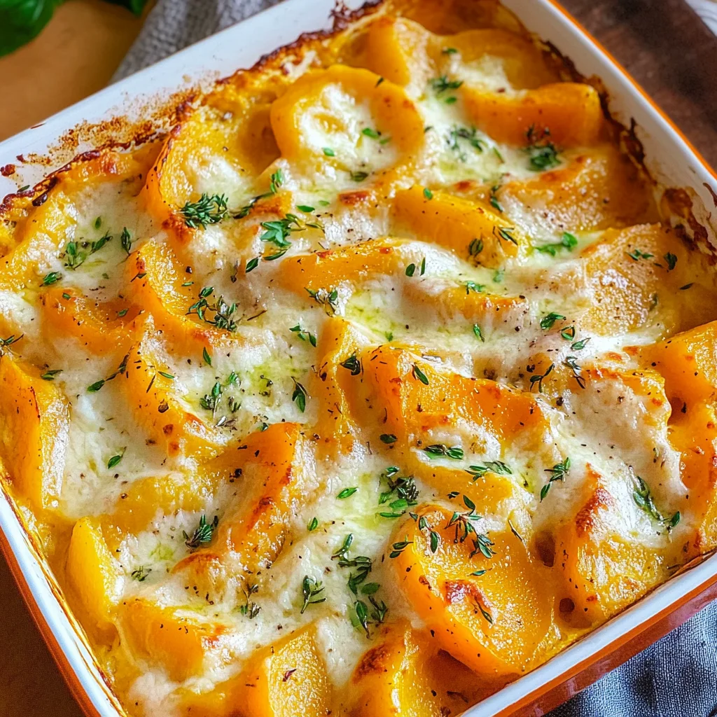 Butternut-Kürbis-Auflauf