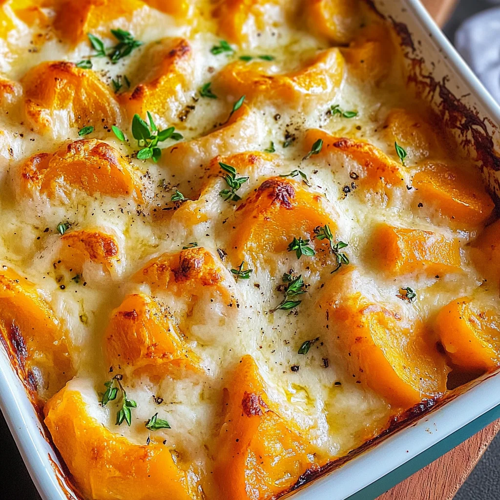Butternut-Kürbis-Auflauf