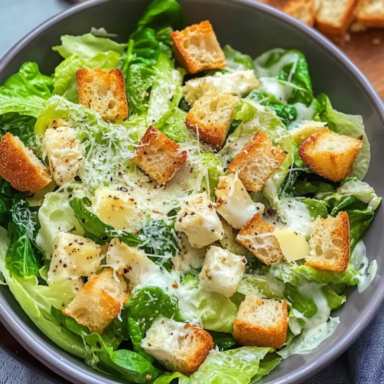 Caesar Salad - ohne Ei & Sardellen
