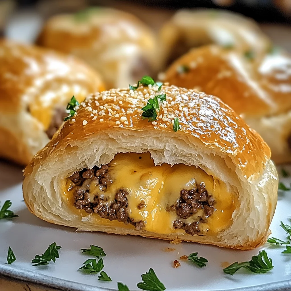 Cheeseburger-Bomben
