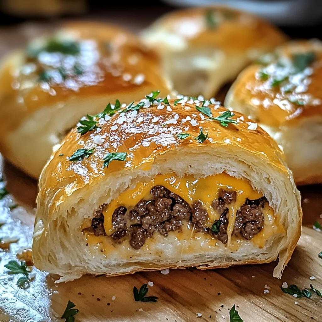 Cheeseburger-Bomben