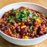 Chili con Carne mit Schokolade