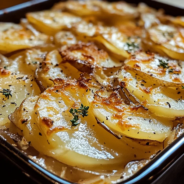 Cremiger French Onion Kartoffelauflauf