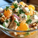 Geflügelsalat mit Mandarinen