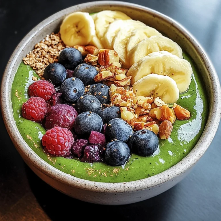 Grüne Açaí-Schale
