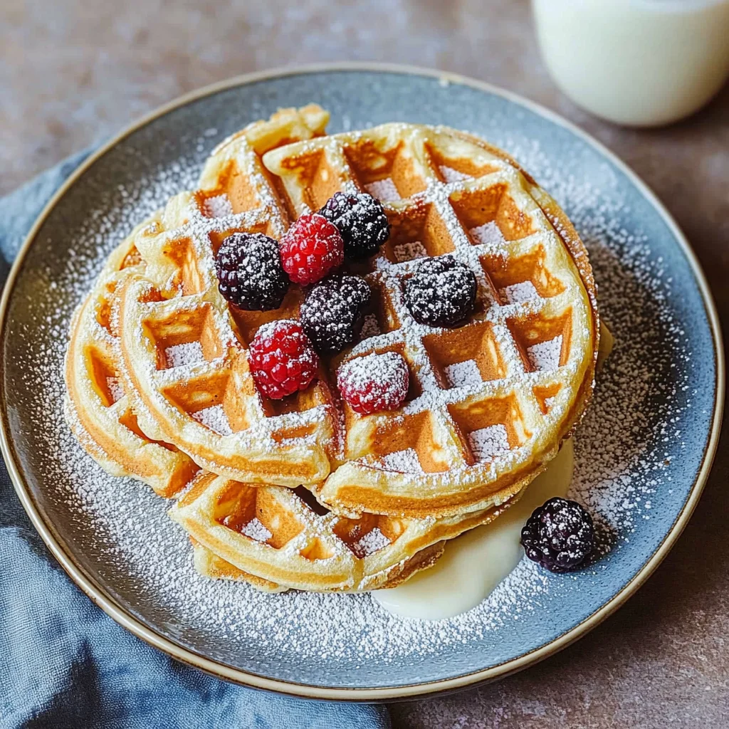 Joghurt-Waffeln