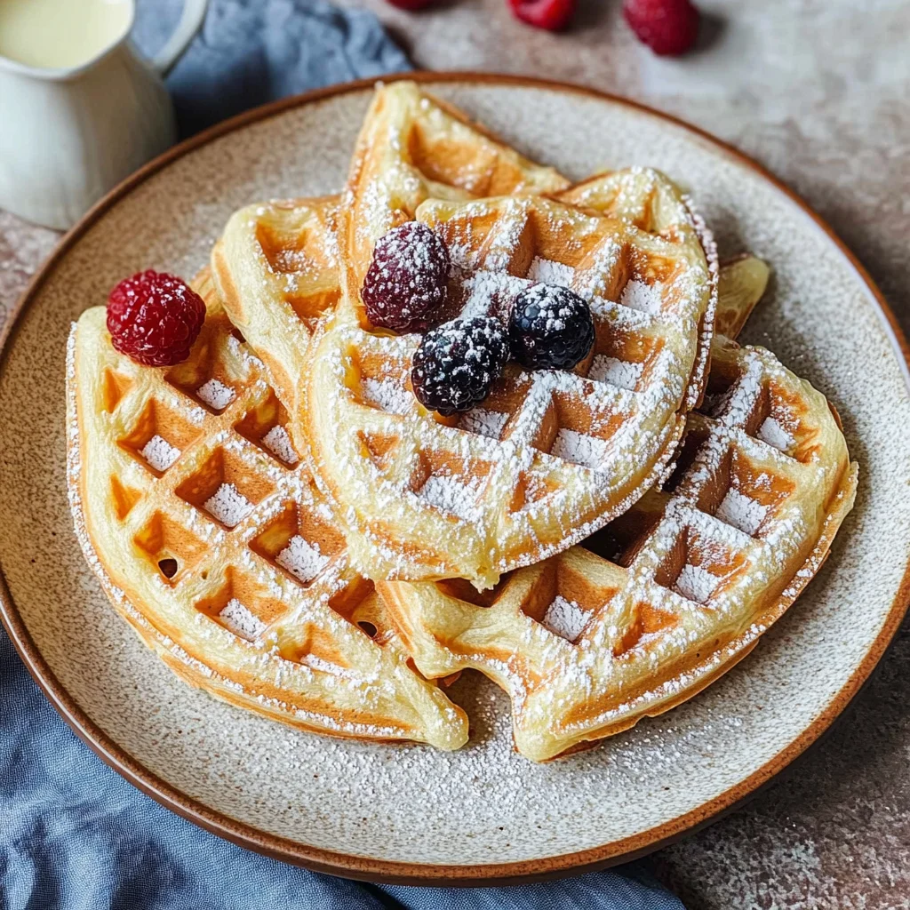 Joghurt-Waffeln
