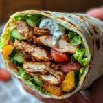 Kalorienarme Döner Rolle für Deine Diät