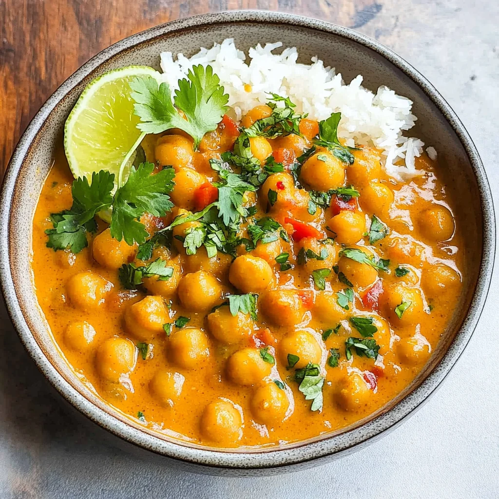 Kichererbsen-Curry