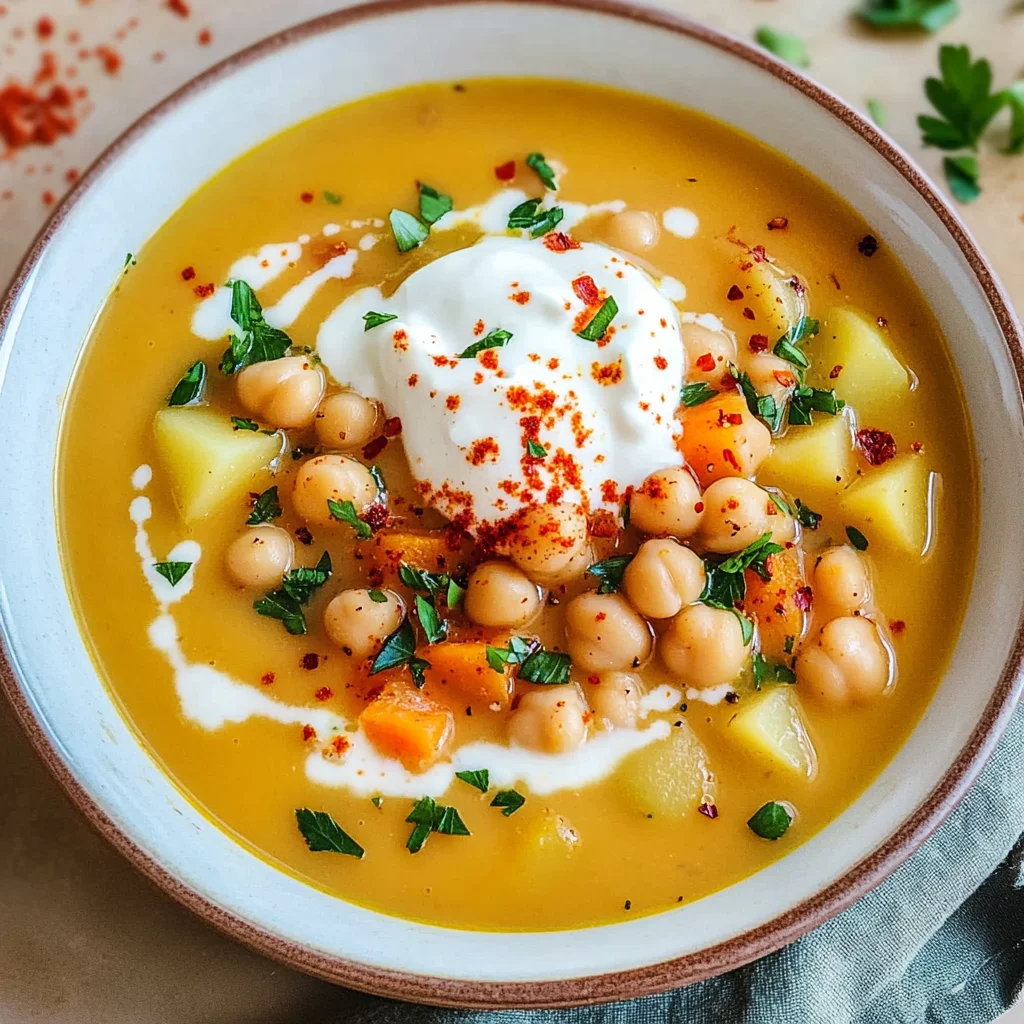 Kichererbsensuppe ganz einfach