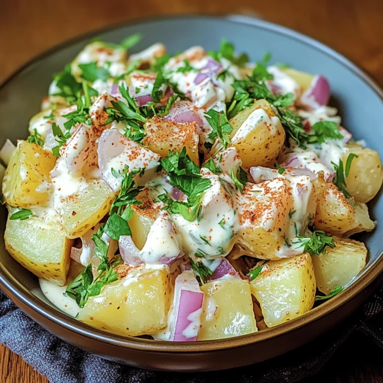 Knuspriger Kartoffelsalat