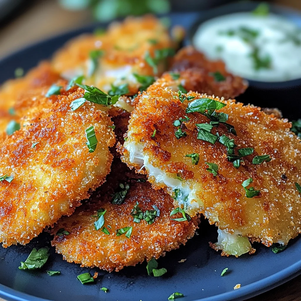 Knuspriges Kohlrabischnitzel