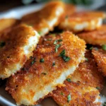 Knuspriges Kohlrabischnitzel