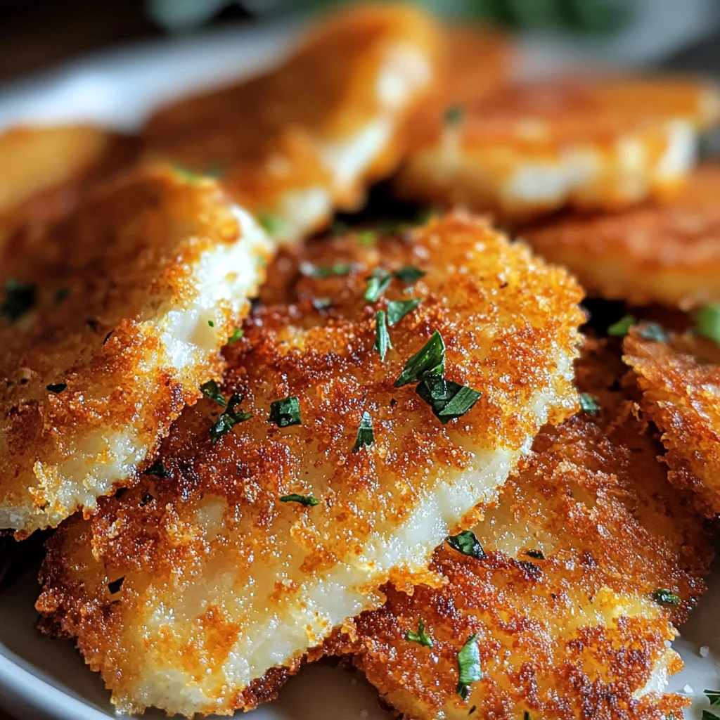 Knuspriges Kohlrabischnitzel