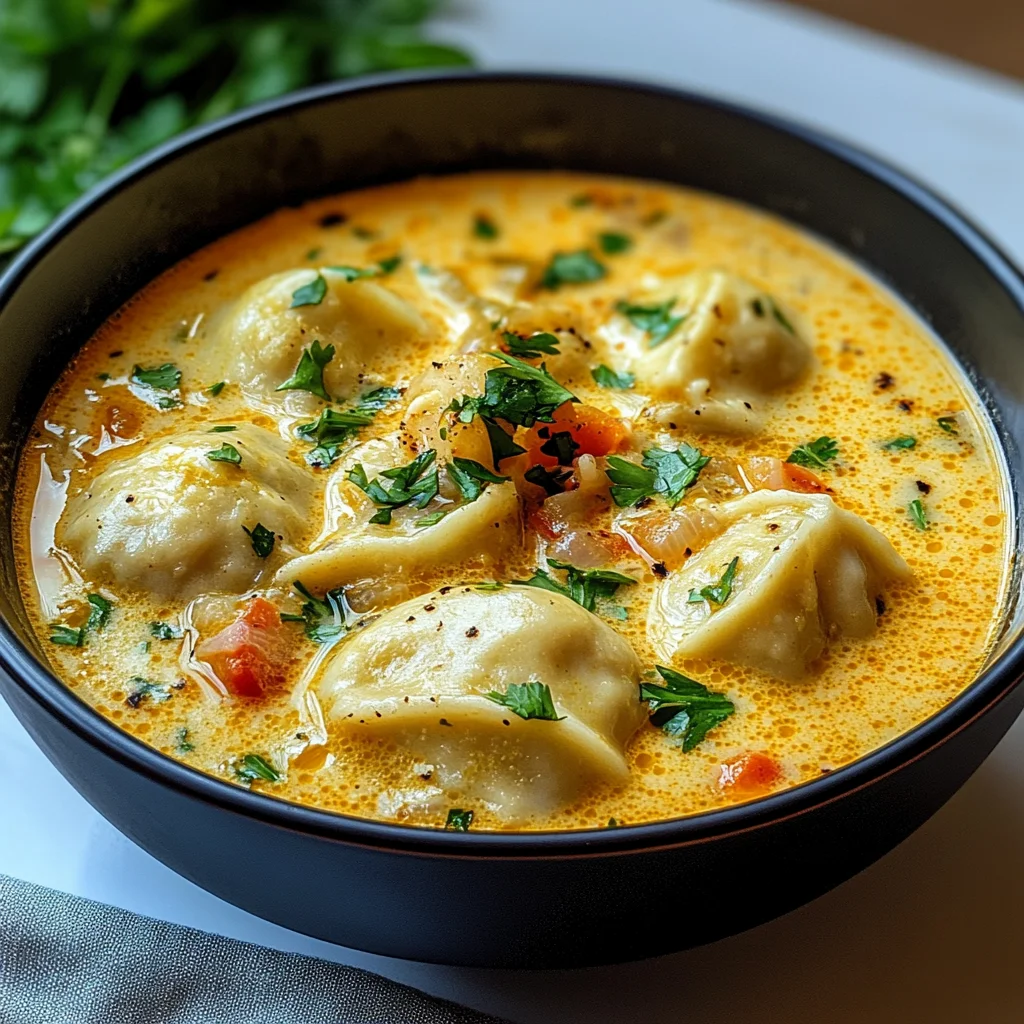 Kokosnuss-Curry-Suppe