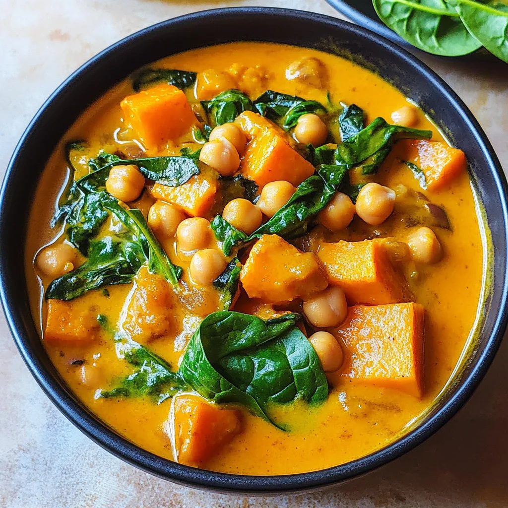Kürbis-Kichererbsen-Curry