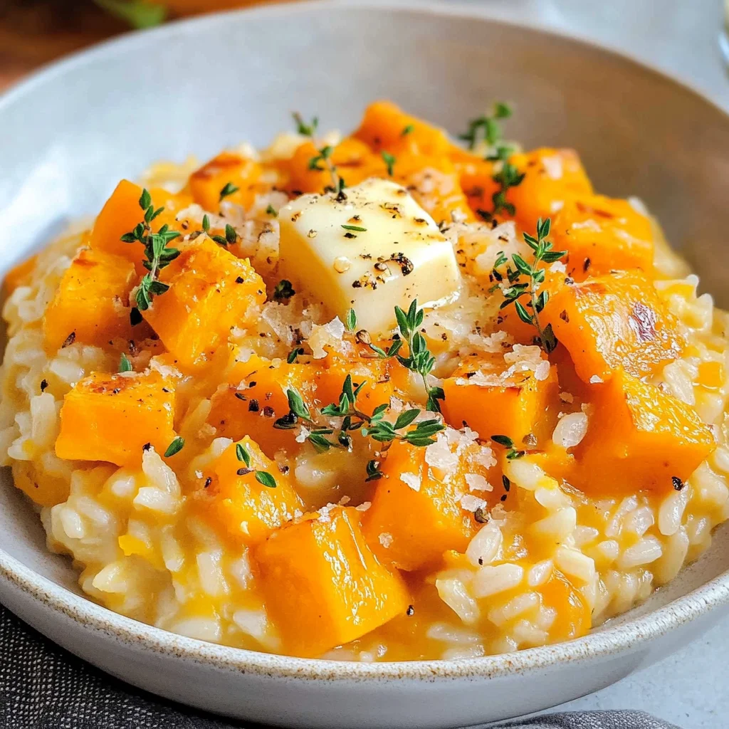 Kürbisrisotto