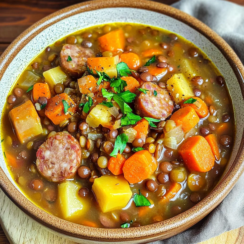 Linsensuppe