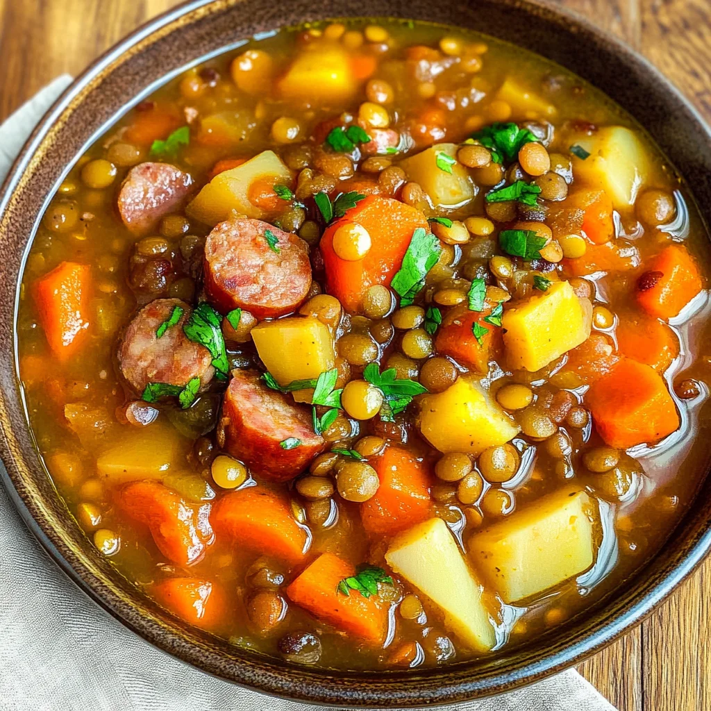 Linsensuppe