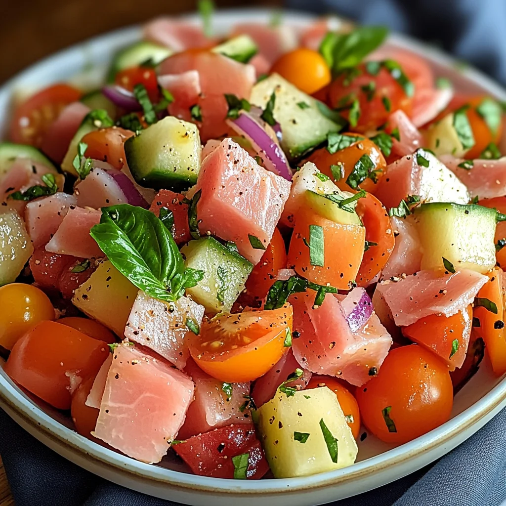 Melonensalat