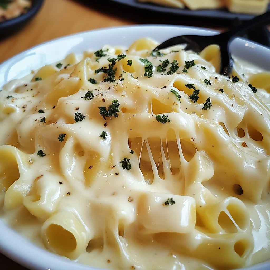 Nudeln in Käse-Sahne-Soße