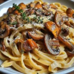 Nudeln mit Pfifferlingssauce
