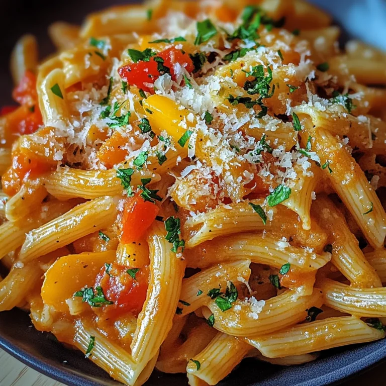 Paprika Pasta Rezept