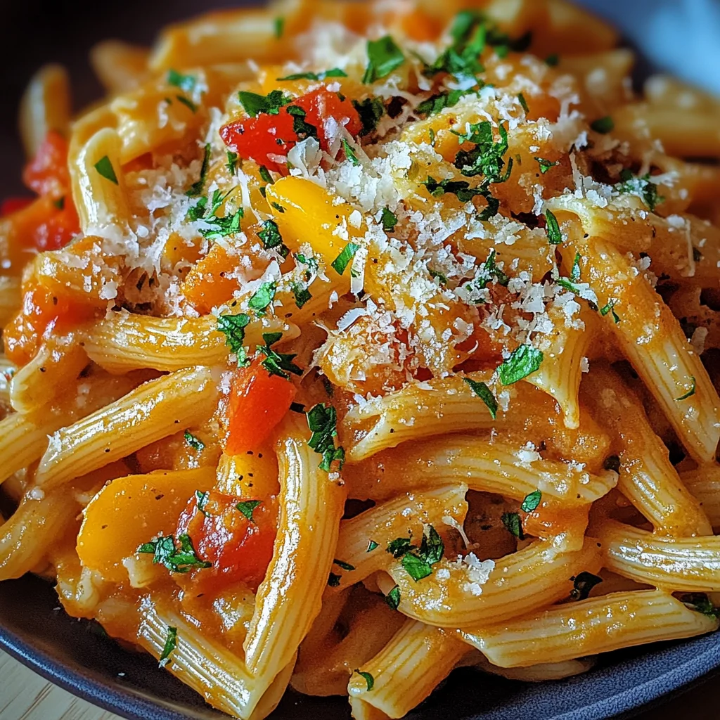 Paprika Pasta Rezept