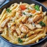 Pasta mit Hähnchen