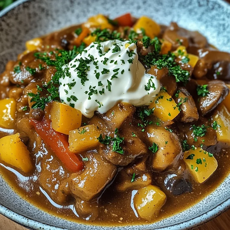 Pilzgulasch
