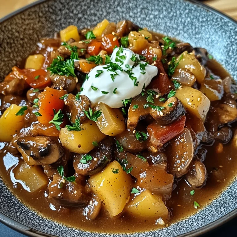 Pilzgulasch