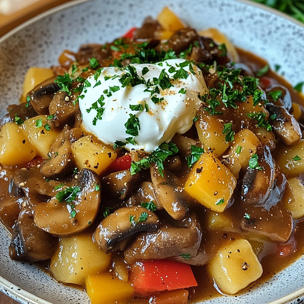 Pilzgulasch
