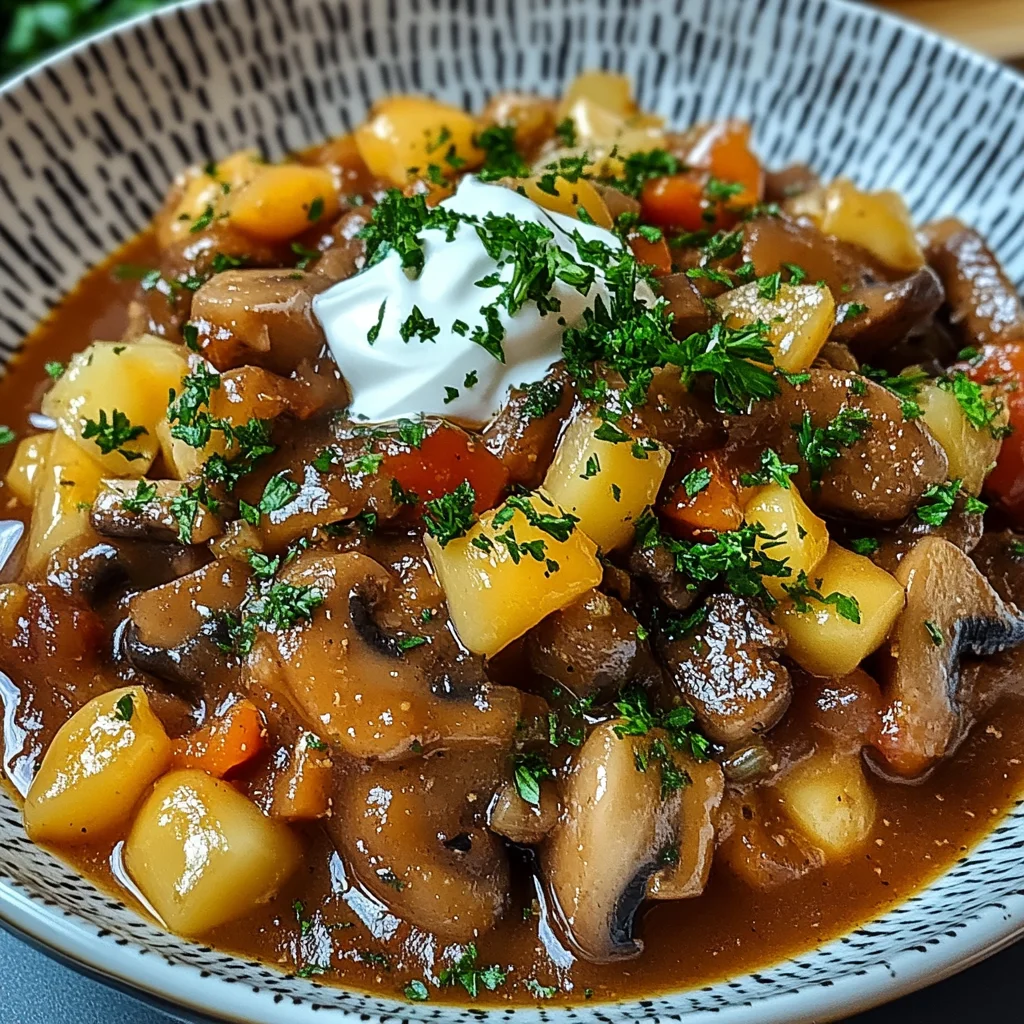 Pilzgulasch