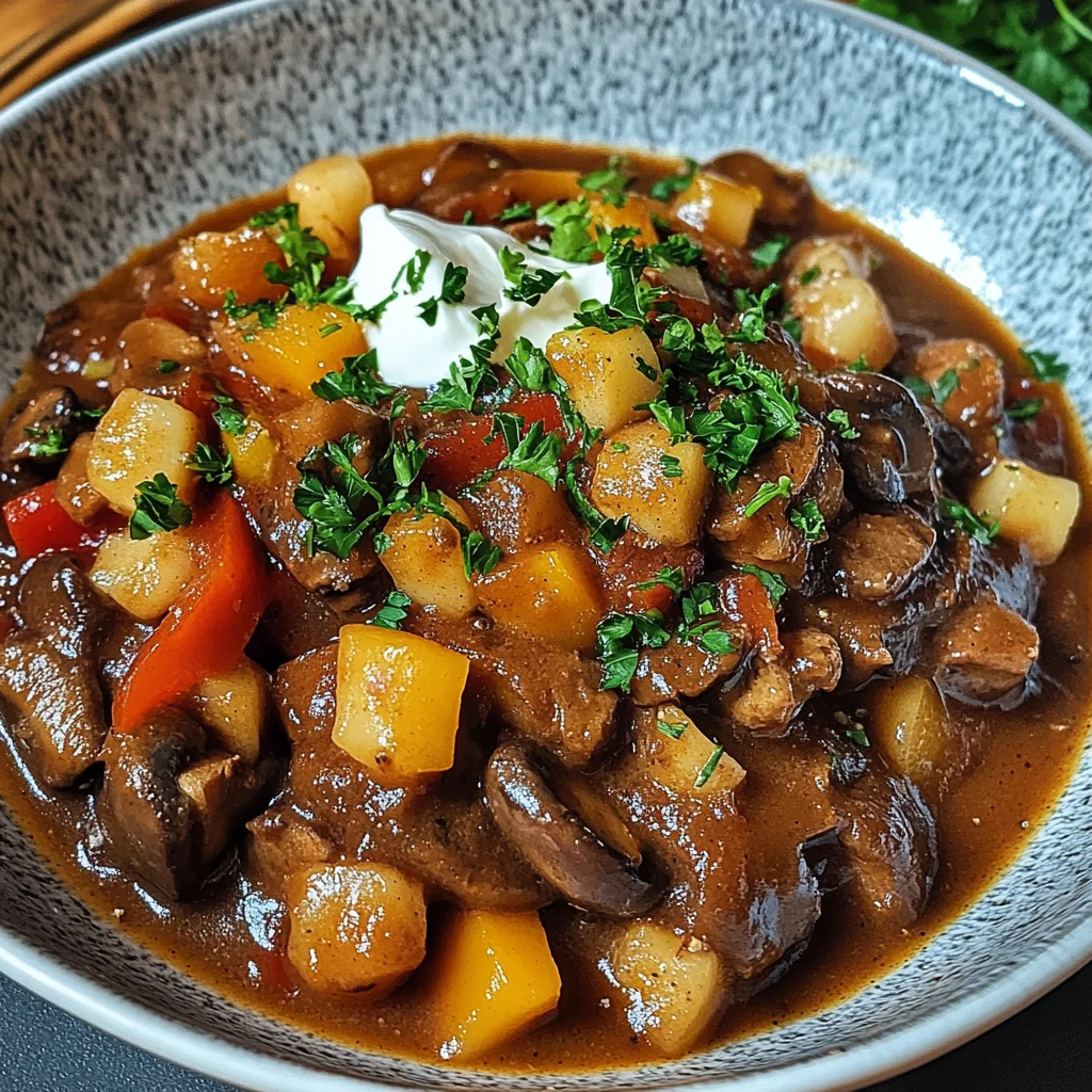 Pilzgulasch