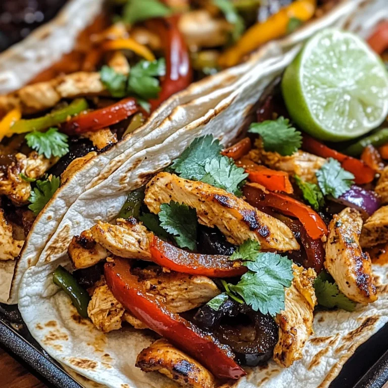 Poblano-Hähnchen-Fajitas aus der Pfanne