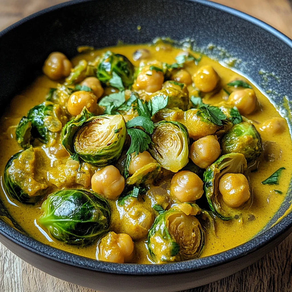 Rosenkohl-Curry