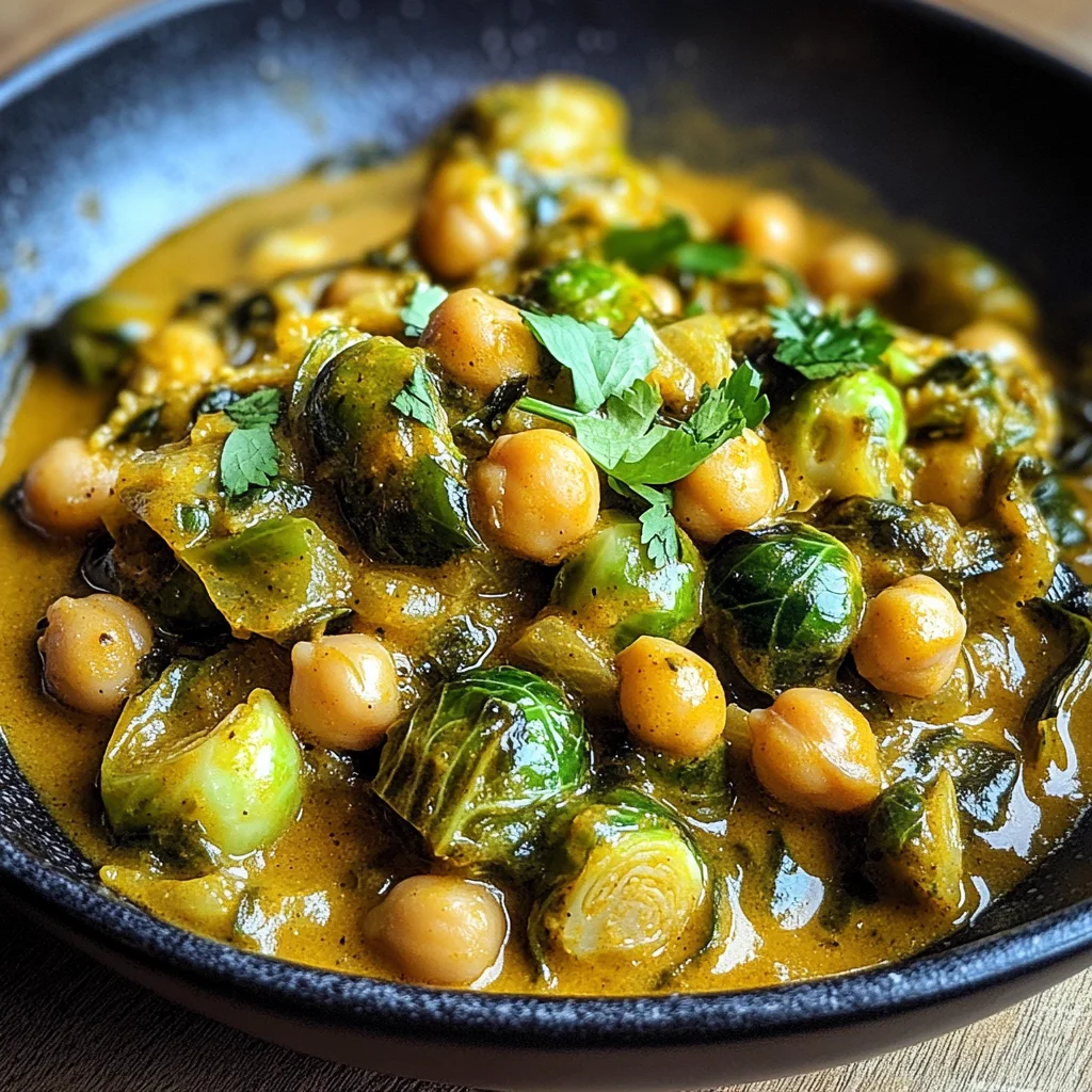 Rosenkohl-Curry