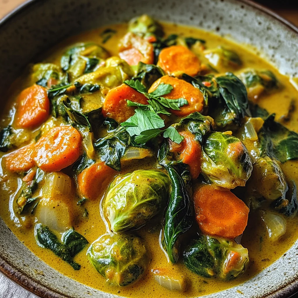 Rosenkohl-Curry