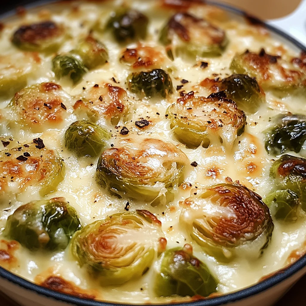 Rosenkohl-Gratin