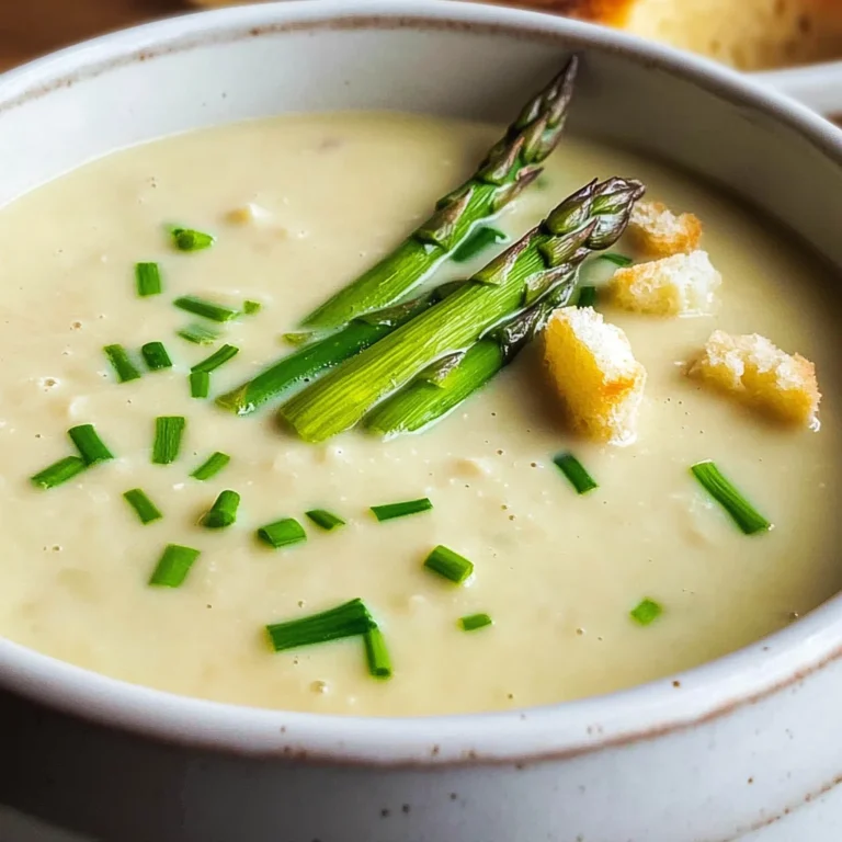 Spargelcremesuppe - einfach & wie von Oma
