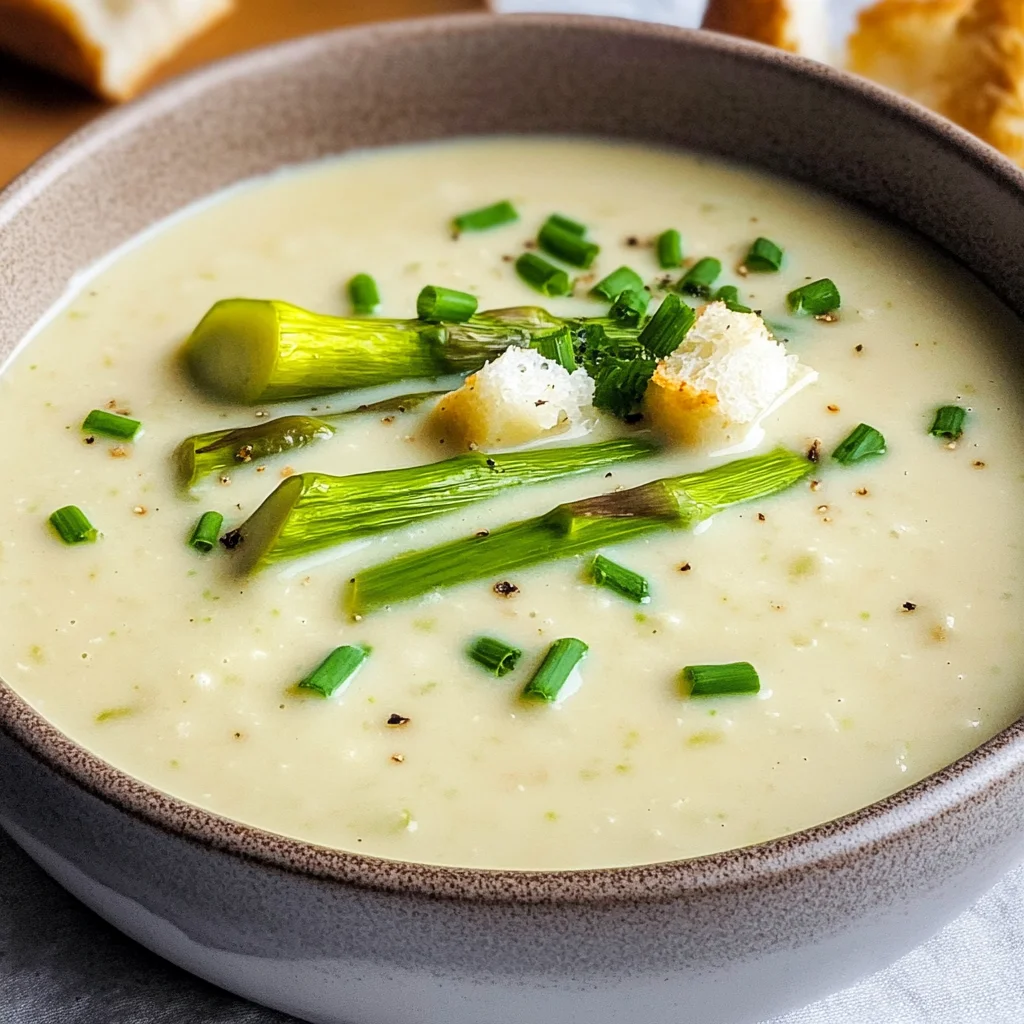 Spargelcremesuppe