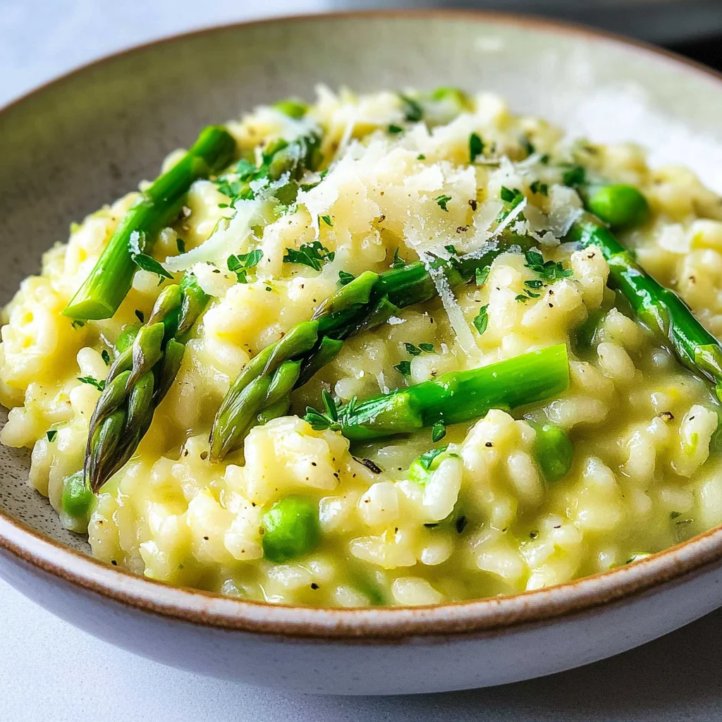 Spargelrisotto Rezept - so cremig & einfach