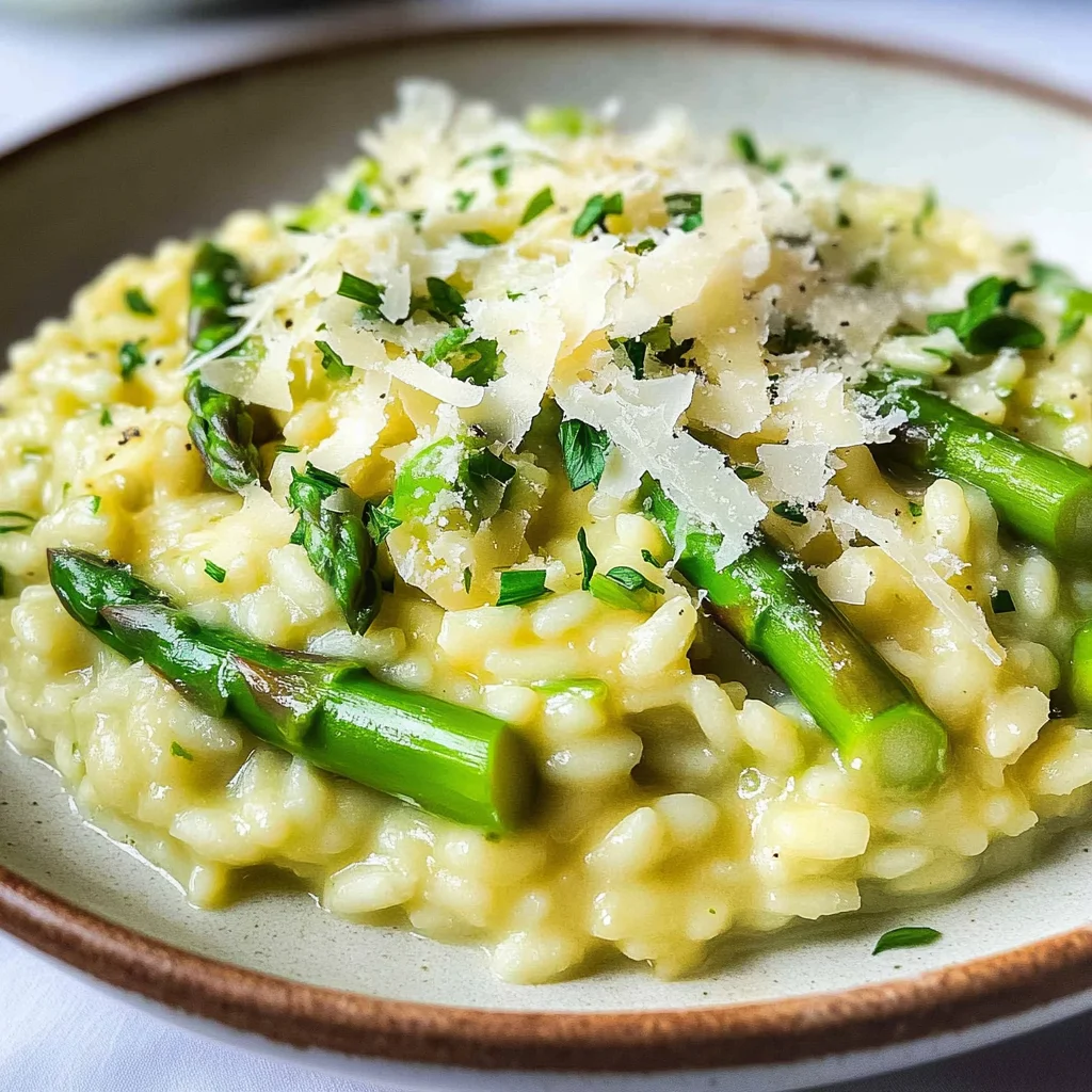 Spargelrisotto
