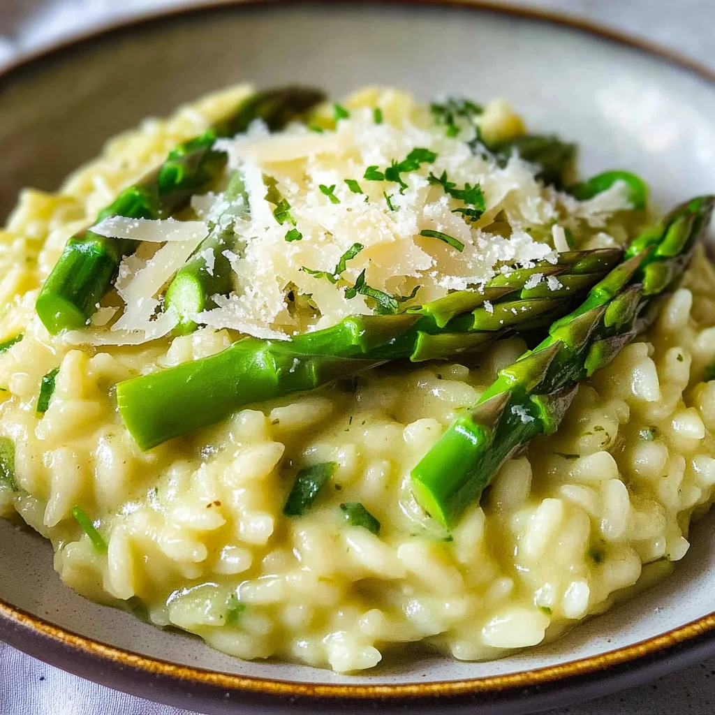 Spargelrisotto