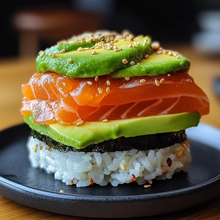 Sushi-Burger – Ein glutenfreies Rezept mit Avocado und Lachs